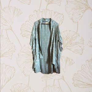 sage green kimono